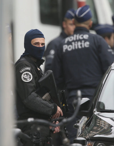 Blue/Grey Belgian Balaclava