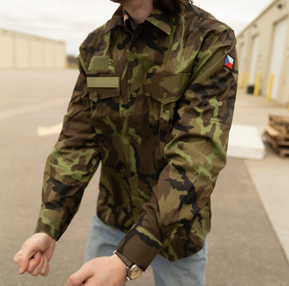 Unissued Czech Vz. 95 "Leaf" Camouflage Field Shirt