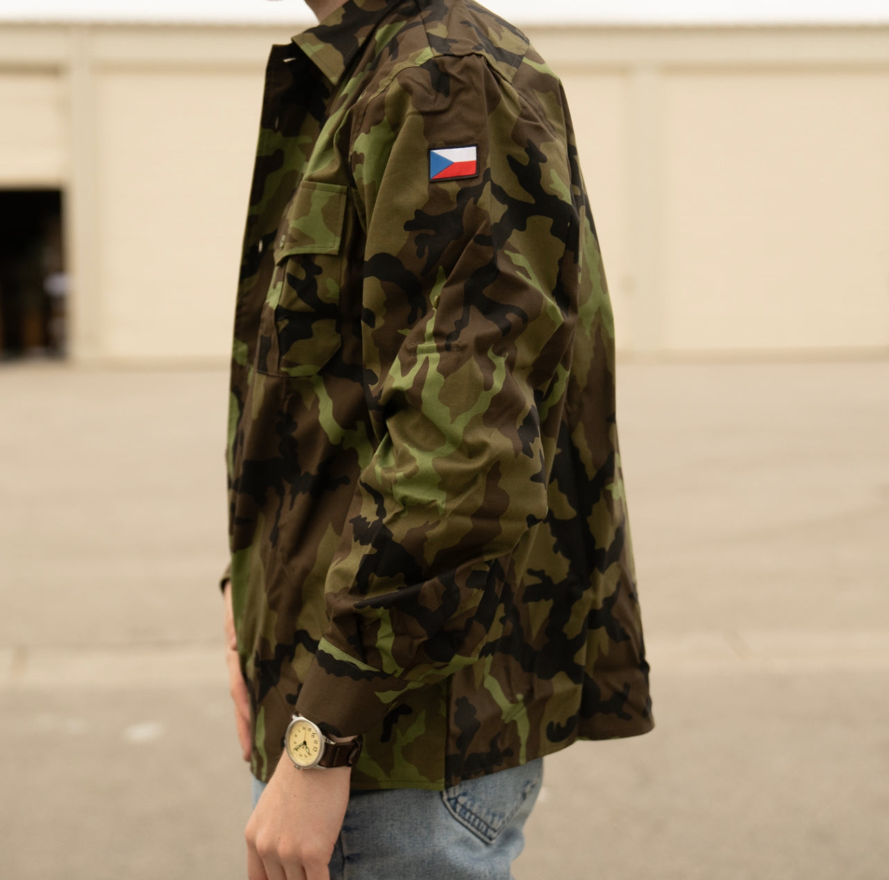 Unissued Czech Vz. 95 "Leaf" Camouflage Field Shirt