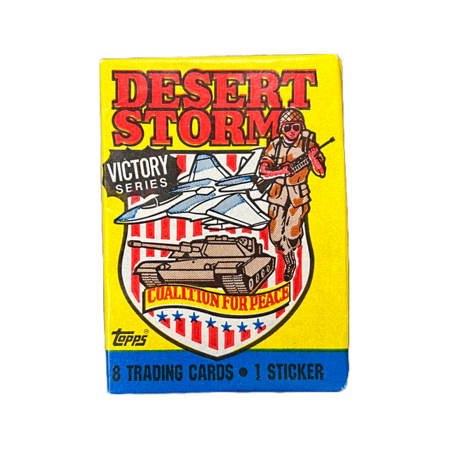 Topps Desert Storm Trading Card Pack
