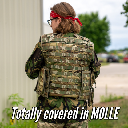 Unissued British MTP Mk. IV Osprey Plate Armor Carrier w/Pouches