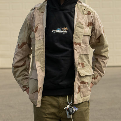 Issued USGI 3-Color Desert Field Shirt