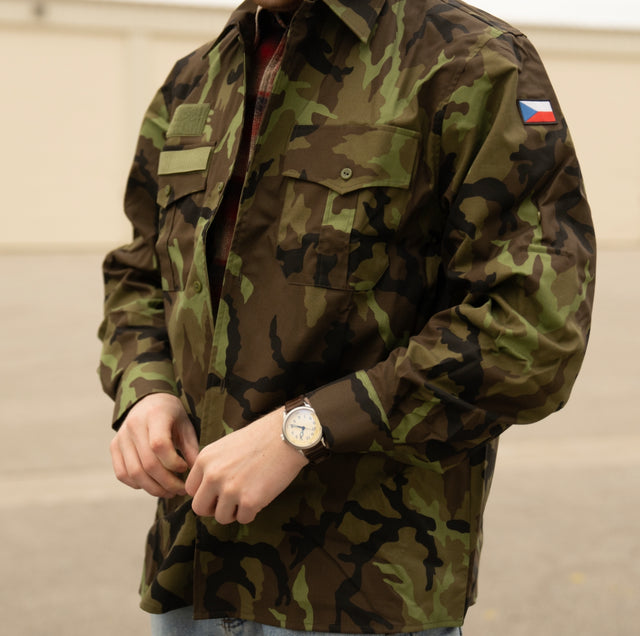 Unissued Czech Vz. 95 "Leaf" Camouflage Field Shirt