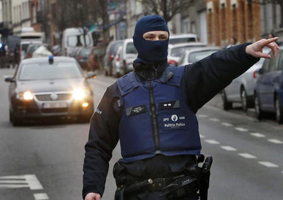 Blue/Grey Belgian Balaclava