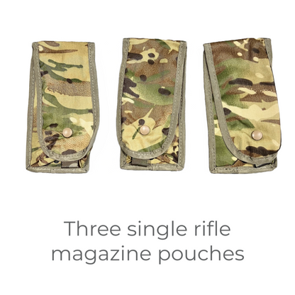 Unissued British MTP Mk. IV Osprey Plate Armor Carrier w/Pouches