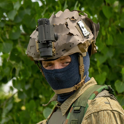 Blue/Grey Belgian Balaclava