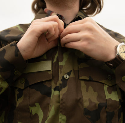 Unissued Czech Vz. 95 "Leaf" Camouflage Field Shirt