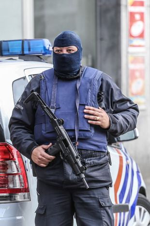 Blue/Grey Belgian Balaclava