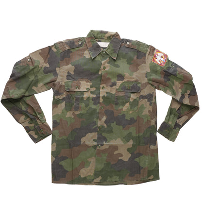 Issued Serbian M93 Oakleaf Field Shirt