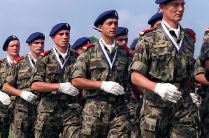 Issued Romanian M1990 "Leaf"/1994 "Fleck" Field Shirt