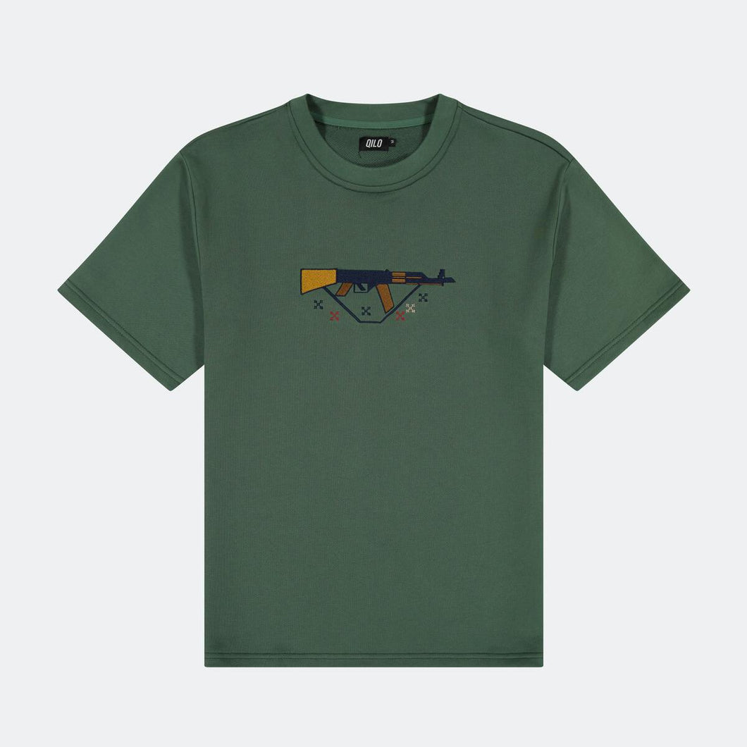 Qilo Tactical AK Embroidered T-Shirt