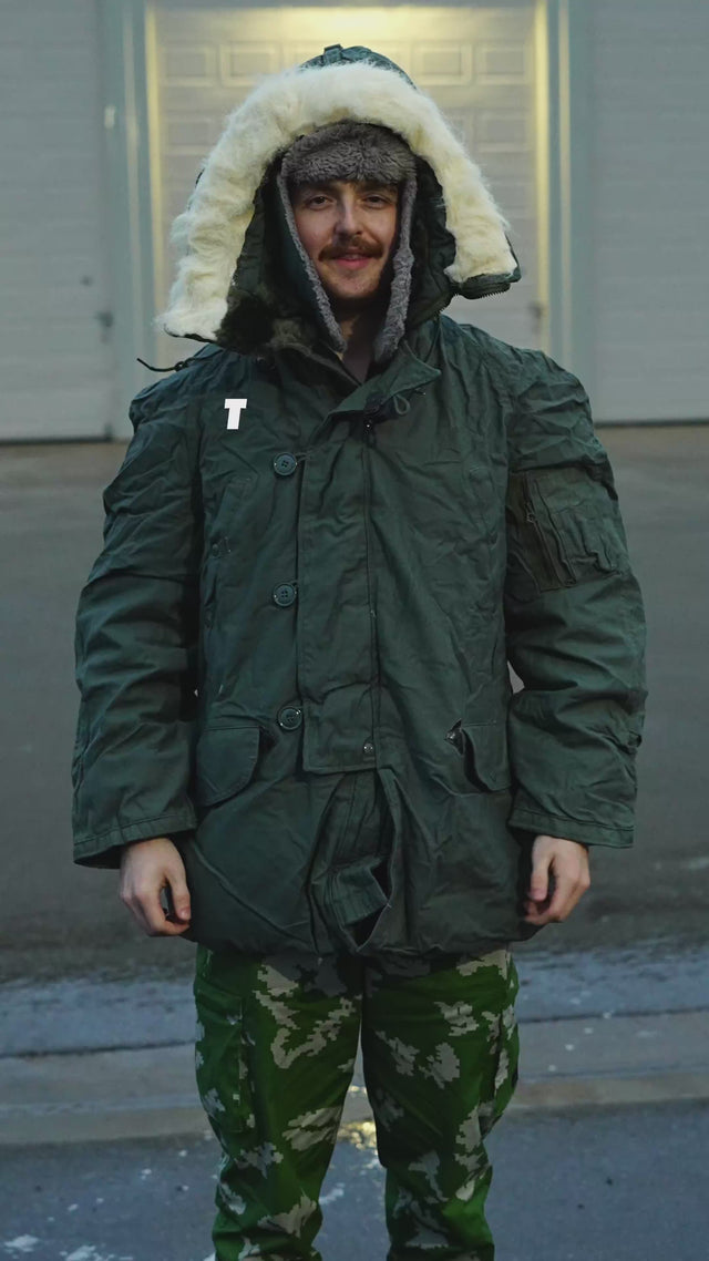 Unissued USAF N-3B Extreme Cold Weather Parka – Americana 