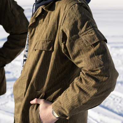 Issued East German Strichtarn Summerweight Field Jacket