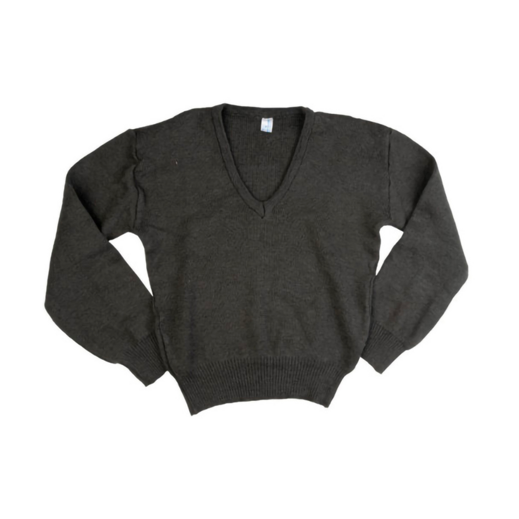 Greek Army Wool V-Neck Sweater