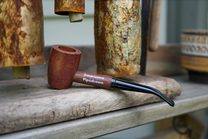Americana Pipedream Cherry Bent Ozark Mountain Hardwood Pipe-Americana Pipedream Apparel