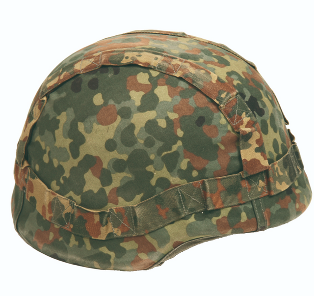 Issued Flecktarn Helmet Cover