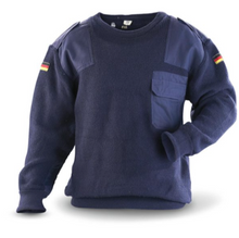 Load image into Gallery viewer, Issued German Blue Commando Sweater
