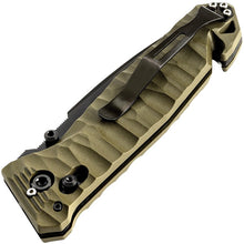 Load image into Gallery viewer, C.A.C. S200 Axis Lock OD Green Pocket Knife (No Corkscrew - Straight Edge)
