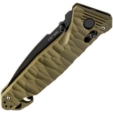 Load image into Gallery viewer, C.A.C. S200 Axis Lock OD Green Pocket Knife (No Corkscrew) (Serrated Blade)
