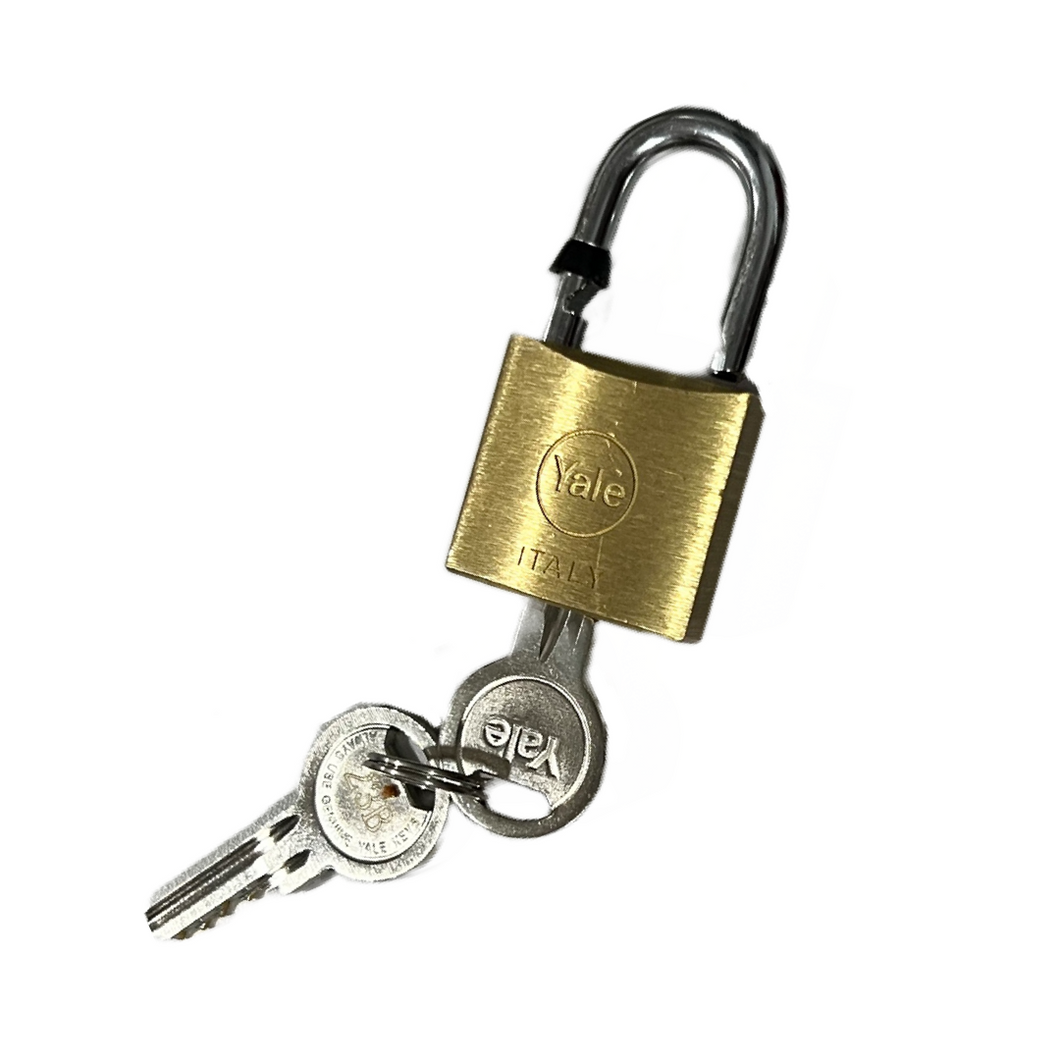 Unissued Small Italian Lock & Key