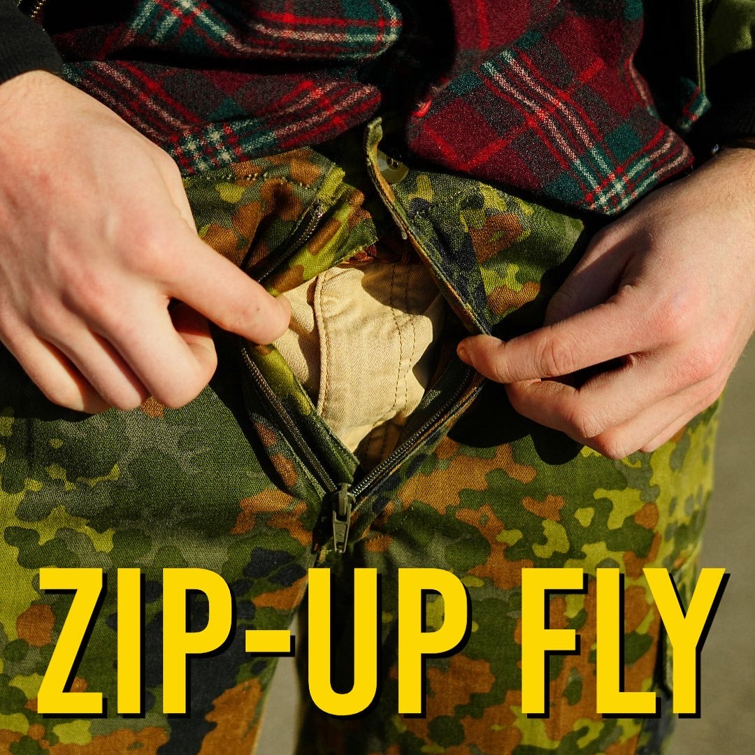 Issued Bundeswehr Flecktarn Field Pants