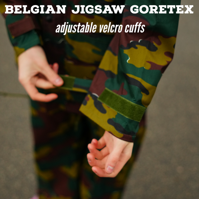 Unissued Belgian Jigsaw Goretex Set