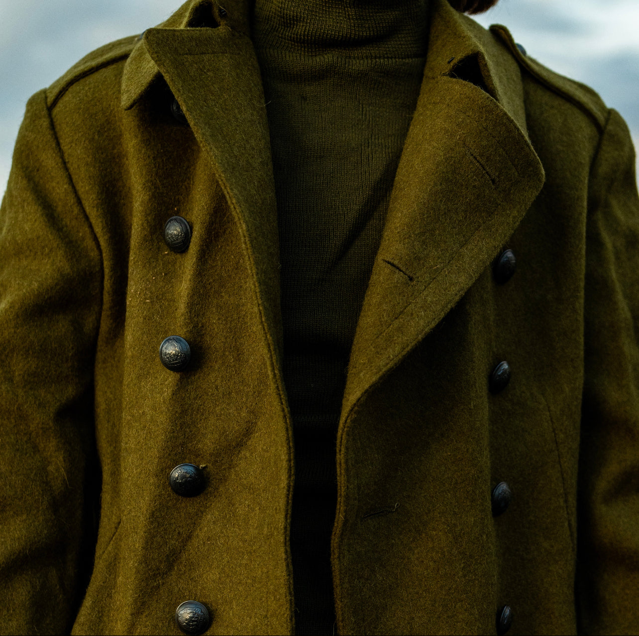 Issued Romanian People’s Army Wool Greatcoat