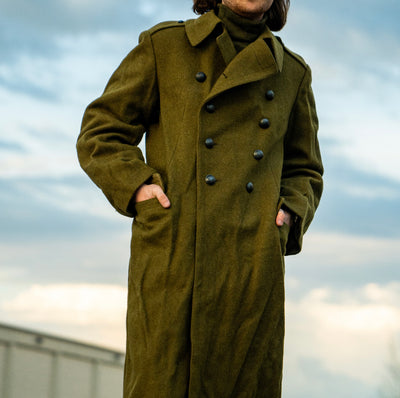 Issued Romanian People’s Army Wool Greatcoat