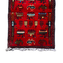 Load image into Gallery viewer, Afghan Arsenal Pattern War Rug
