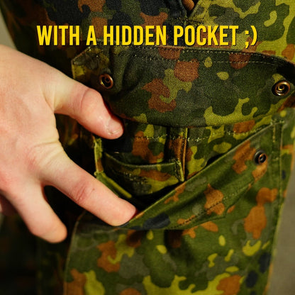 Issued Bundeswehr Flecktarn Field Pants