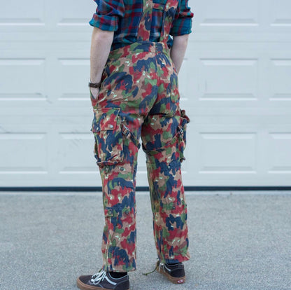 Issued TAZ 57 Alpenflage Field Pants w/Suspenders