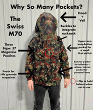 Load image into Gallery viewer, Issued TAZ 57 Alpenflage M61/70 Field Jacket
