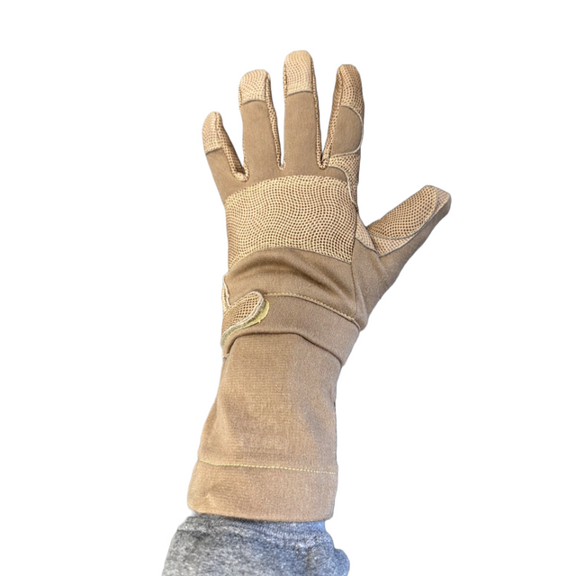Unissued USMC Coyote Brown Nomex FROG Combat Gloves