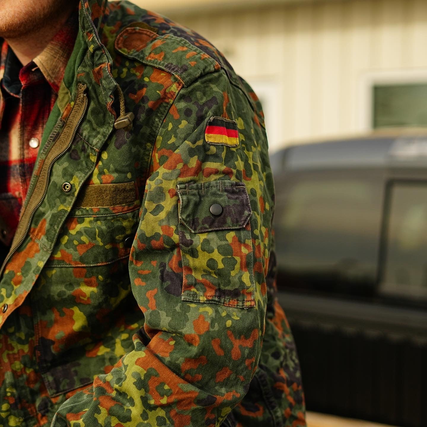 Issued Bundeswehr Flecktarn Parka