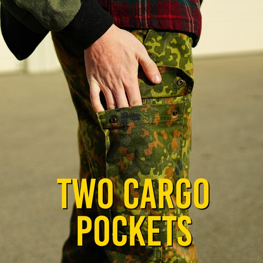 Issued Bundeswehr Flecktarn Field Pants